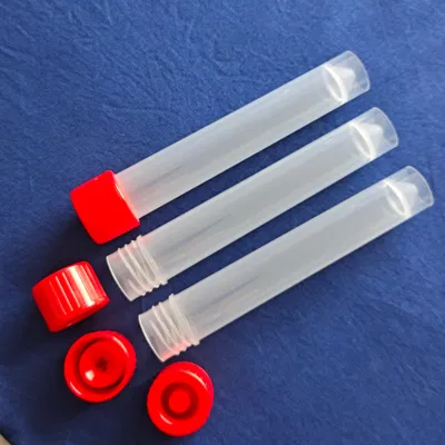 Tubes à essai jetables en plastique PP de laboratoire non